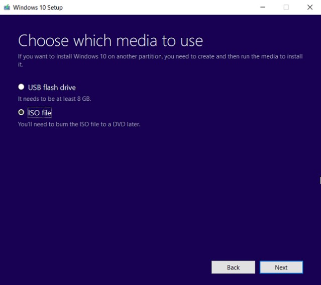 Choose which media to use