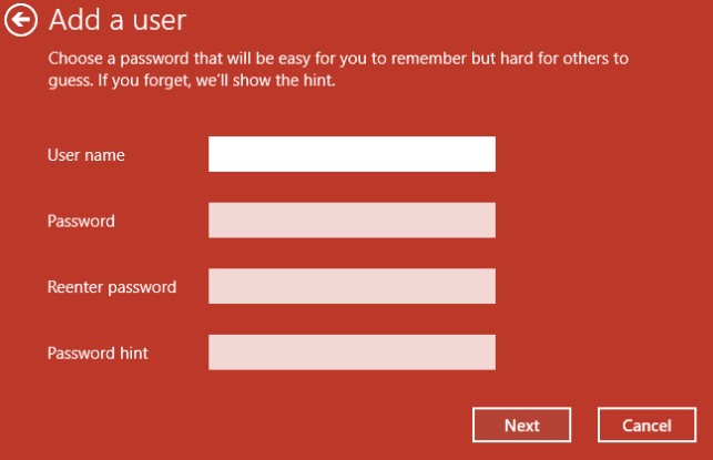 add user tanpa password