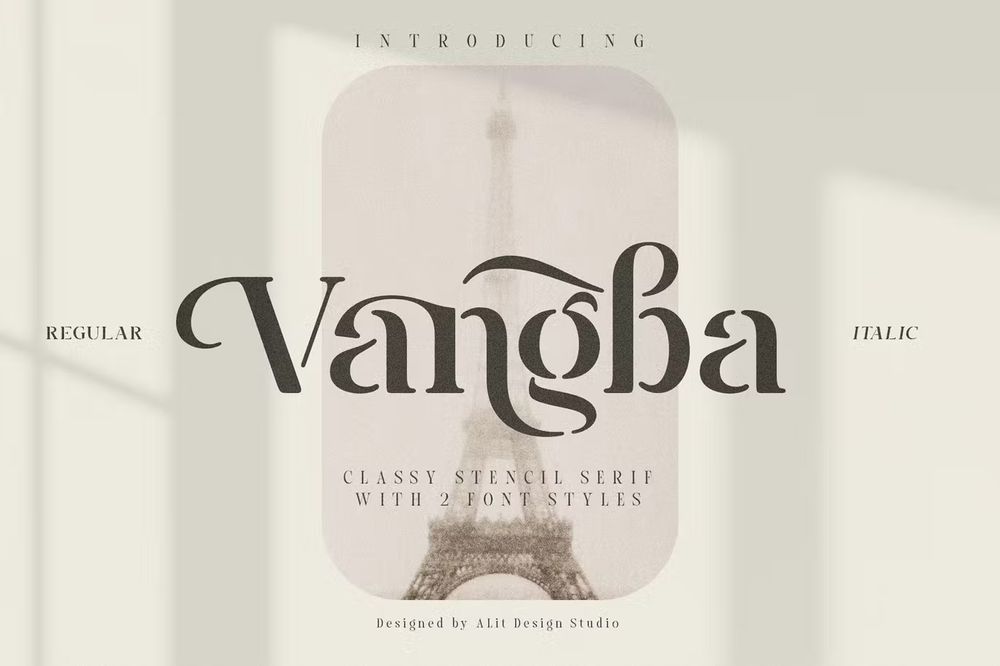 vangba-typeface