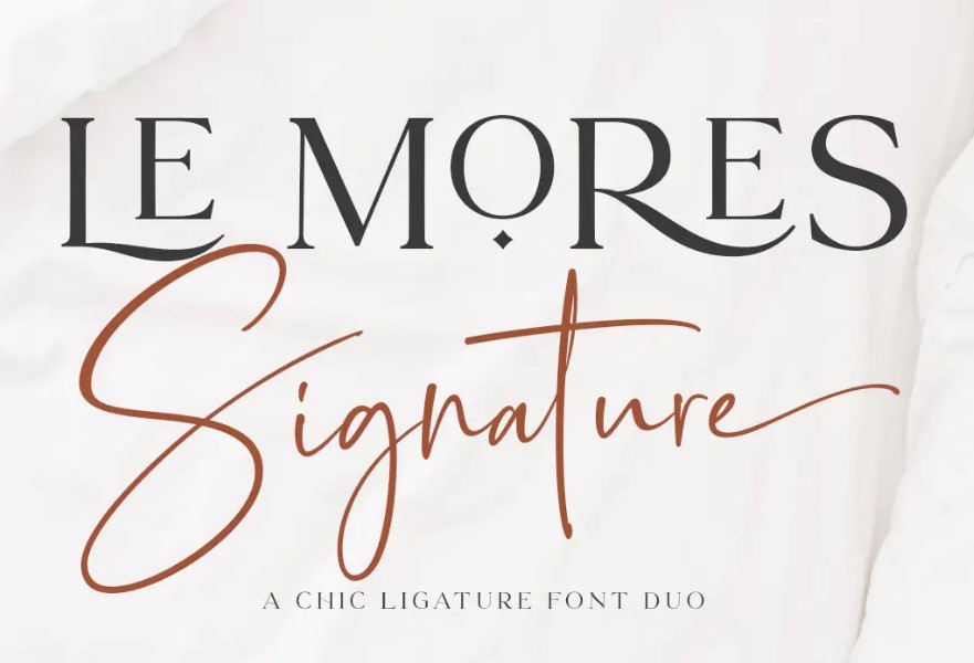 Le More Collection Font Duo