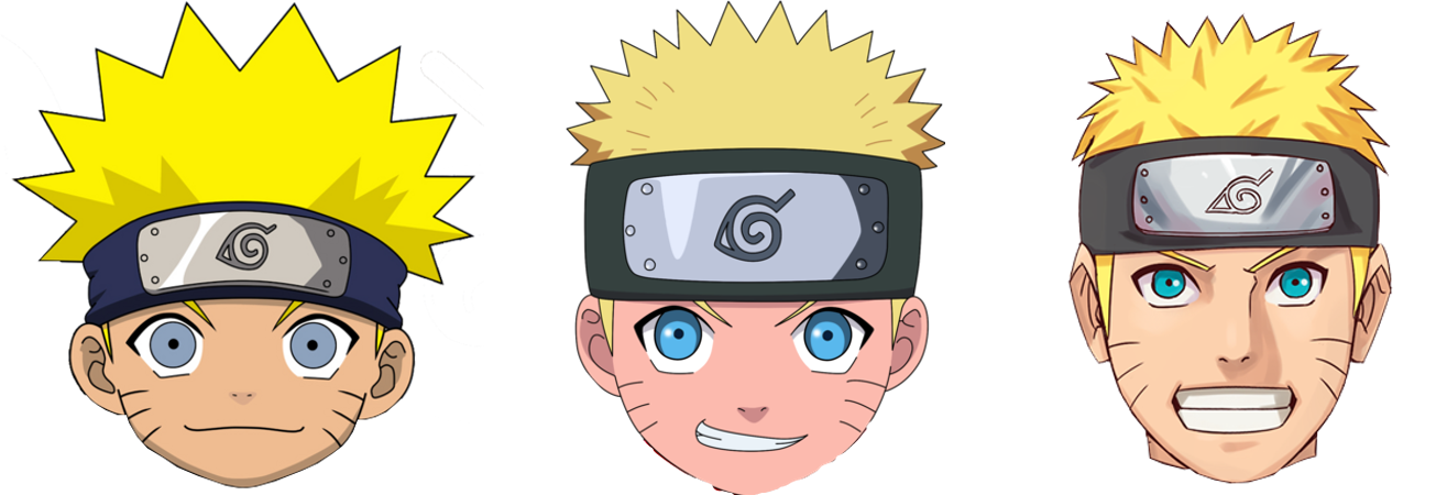 1. Mentahan Kepala Anime Naruto