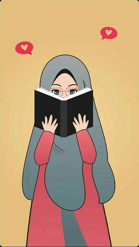 Gambar Kartun Muslimah Cantik 1